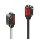 UEXL211PC5 EX-L211-P-C5 PANASONIC Laser digital barrera, rango de detección 1m, spot 6x4mm, PNP, cable 5m, I..
