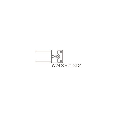 FD-L21 PANASONIC Волокна (конвергентный отражательный, стекло обнаружение доска тип волокно, 24 х 21 х 4 мм,..