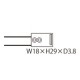UFDL23 FD-L23 PANASONIC Faser (Konvergenz-reflektierende -, Glas-Substrat-Erkennung-geben Sie, 18 x 29 x 3,8..