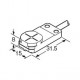 GX-FL15A PANASONIC Inductivo sensor de proximidad, de forma rectangular, tipo, 8.0 mm, frontal, sensor NPN, ..