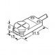 GX-FL15A PANASONIC Inductive proximity sensor, rectangular type, 8.0mm, front sensing, NPN, Normally open, I..