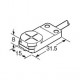 GX-FL15B-P PANASONIC Inductivo sensor de proximidad, de forma rectangular, tipo, 8.0 mm, frontal, sensor de ..