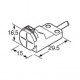 UGXHL15BP GX-HL15B-P PANASONIC Sensor de proximidade indutiva, tipo retangular, 8,0 mm, topo de detecção, PN..
