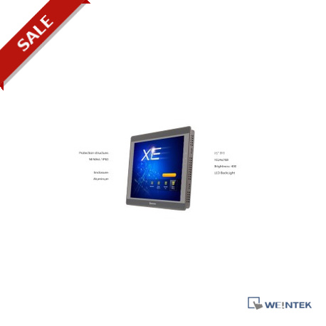 MT8150XE WEINTEC Touchscreen 15" TFT, 1024x768 Pixel, 16.2 M Farben, 256 RAM/ROM, RISC Cortex A8, 32 bit, 1 ..