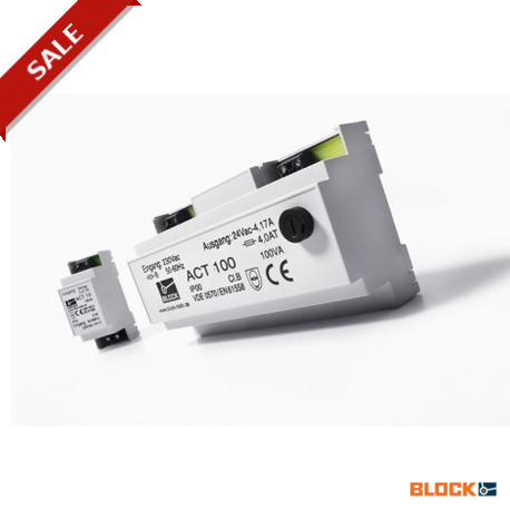 ACT 25 BLOCK Safety-Isolating Transformers