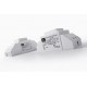HIT 200 BLOCK trasformatore di isolamento di sicurezza per lampade alogene incapsulato, per lampade alogene ..