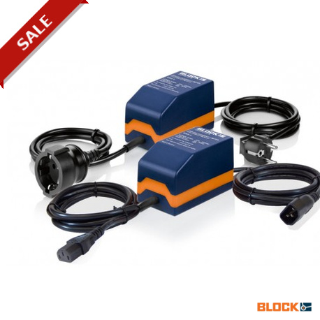 ESG 5 BLOCK Inrush limiteur de courant, commandée en courant avec détection sans charge encapsulé, unité 220..