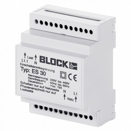 ES 30 BLOCK Inrush Current Limiter