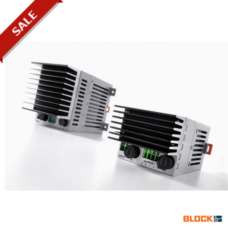 GLS 230/24-3 BLOCK Monofásico, lineal estabilizada instalación del Panel fuente de alimentación de corriente..
