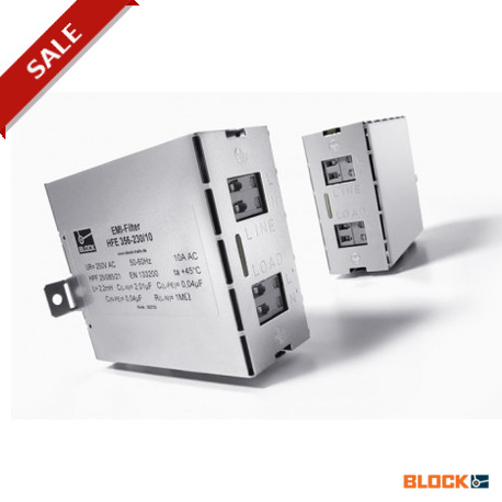 HFE 356-230/16 BLOCK EMI Filter
