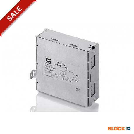 HFD 156-400/6 BLOCK EMI Filter