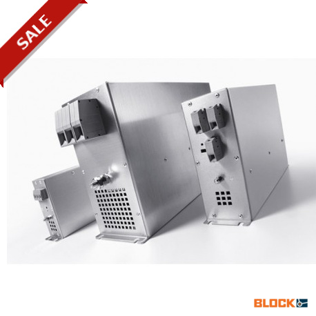 HFD 510-500/25 BLOCK filtro de interferência de rádio, de três fases para as mais altas exigências, conceito..