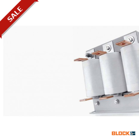 FKD 50/7/T BLOCK Harmonic reactor
7 ‑ 14 % filtering factor, 25 ‑ 50 kvar