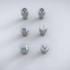 ALI525 ELDON Vierkant-Schlosseinsatz 8 mm ALI525