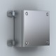 AWS41 nVent HOFFMAN Wallmounting brackets, chrome AWS41