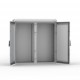 EKOM12064-SW nVent HOFFMAN Autoportante, 1200x600x400, compacto, 1 puerta, sin MP, aluminio, IP66