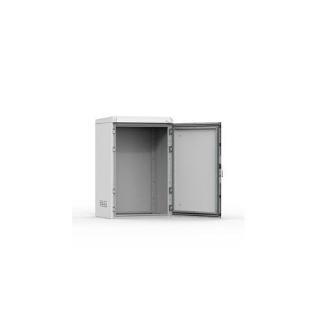 EKOM14066 nVent HOFFMAN Autoportante, 1400x600x600, compacto, 1 puerta, sin MP, aluminio, IP66