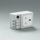 LPS10UK ELDON Prise avec fusible UK LPS10UK