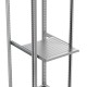 SHT0806 ELDON Telescopic shelf, 800x600 SHT0806