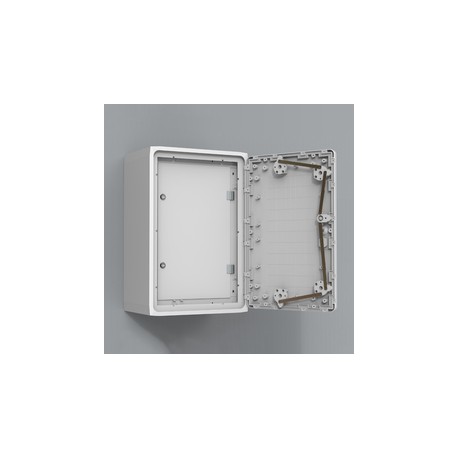 UID10075 ELDON Puerta interior, 1000x750, fibra de vidrio, cerradura de doble paletón de 3 mm