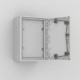 UID7550 ELDON Puerta interior, 750x500, fibra de vidrio, cerradura de doble paletón de 3 mm pack de 1