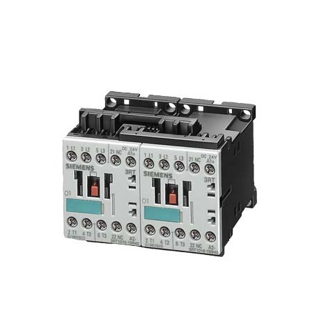 3RA1316-8XB37-1DE4 SIEMENS COMBIN contator. A REVERS., AC-3, 4KW / 400V, 3-POLE TAMANHO S00 SCREW CONNECTIO..