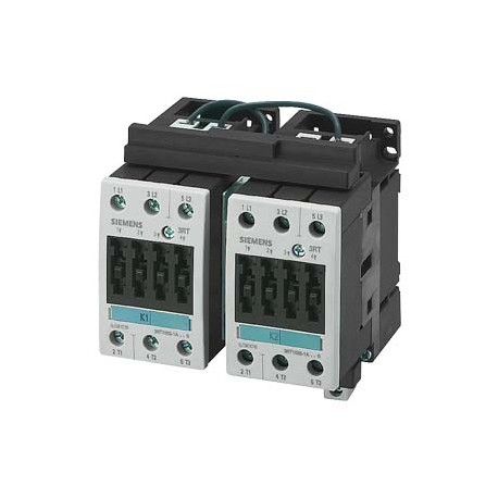  3RA1334-8XB36-1BB4 SIEMENS CONTACTOR COMBIN. TO REVERS. 15 KW, SIZE S2, 24 V DC, WITH AUX. SWITCH 2 X 1NO +..