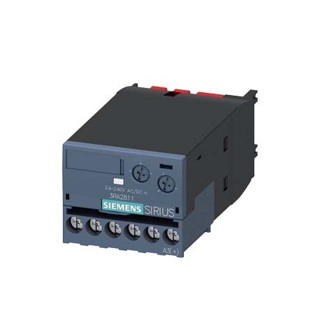 3RA2811-1CW10 SIEMENS Electronic timing relay ON delay with semiconductor output 24-240 V AC/DC Time range 0..