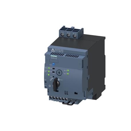 3RA6500-1AB42 SIEMENS SIRIUS Compact load feeder Reversing starter for IO-Link 690 V 24 V DC 0.1...0.4 A IP2..
