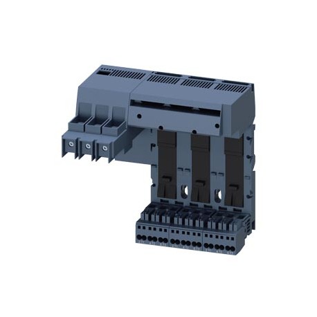 3RA6813-8AC SIEMENS Infeed left Connection main circuit: input: Screw, Outgoing feeder: Spring 3 slots for c..