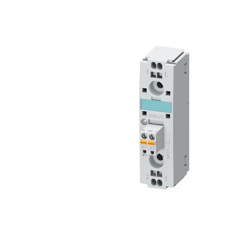 3RF2120-2AA42 SIEMENS Relais à semiconducteur, monophasé 3RF2 Largeur 22,5 mm, 20 A 24-230 V / 4-30 V CC Bor..
