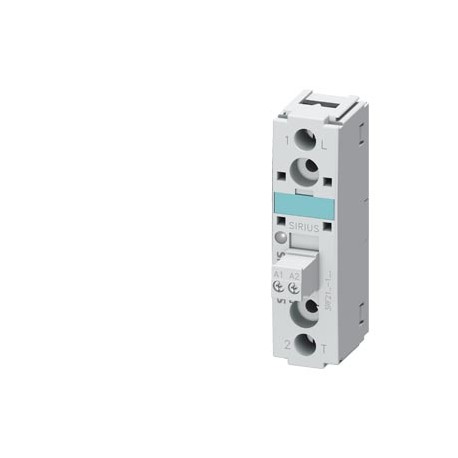 3RF2130-1AA02 SIEMENS Semiconductor relay, 1-phase 3RF2 Overall width 22.5 mm, 30 A 24-230 V / 24 V DC screw..