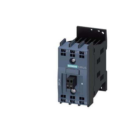 3RF3405-2BB04 SIEMENS Solid-state contactor 3-phase 3RF3 AC 53 / 5.2 A / 40 °C 48-480 V / 24 V DC 2-phase co..