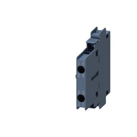3RH1921-1EA02 SIEMENS first lateral auxiliary switch 2 NC contacts, screw terminal, for contactors 3RT1