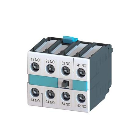 3RH1921-1FA31 SIEMENS Attachable block, 4-pole, 3 NO + 1 NC, EN 50005 ! Phased-out product! Successor is SIR..