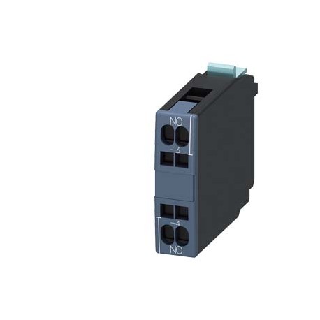 3RH1921-2CA10 SIEMENS front-side auxiliary switch, 1 NO contact, spring-type terminal, for contactors 3RT1