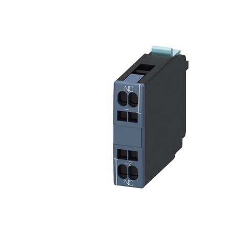 3RH1921-2CA01 SIEMENS front-side auxiliary switch, 1 NC contact, spring-type terminal, for contactors 3RT1