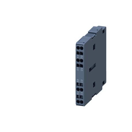 3RH1921-2EA02 SIEMENS first lateral auxiliary switch 2 NC contacts, spring-type terminal, for contactors 3RT1