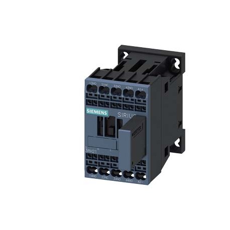 3RH2131-2WB40 SIEMENS contactor aux. de acoplamiento, 3 NA + 1 NC, DC 24 V, 0,85 ... 1,85* US, con varistor ..