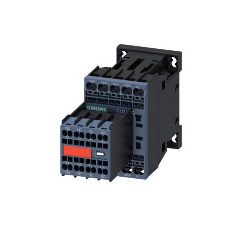 3RH2262-2BB40 SIEMENS Contactor relay, 6 NO + 2 NC, 24 V DC, Size S00, spring-type terminal, Captive auxilia..