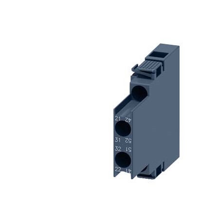 3RH2911-1DA02 SIEMENS blocchetto di contatti ausiliari laterale, 2 NC via di corrente 1 NC, 1 NC per 3RH2 e ..