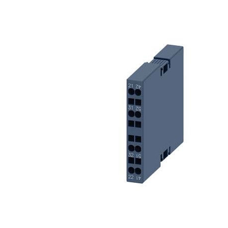 3RH2911-2DA02 SIEMENS Auxiliary switch lateral, 2 NC Current path 1 NC, 1 NC for 3RH and 3RT spring-type ter..