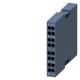 3RH2921-2DE11 SIEMENS Electron. contr. auxiliary switch lateral, 1 NO + 1 NC current path 1 NO, 1 NC, for fo..