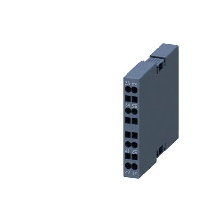 3RH2921-2DE11 SIEMENS blocchetto di contatti ausiliari adatto per elettronica laterale, 1 NO + 1 NC via di c..