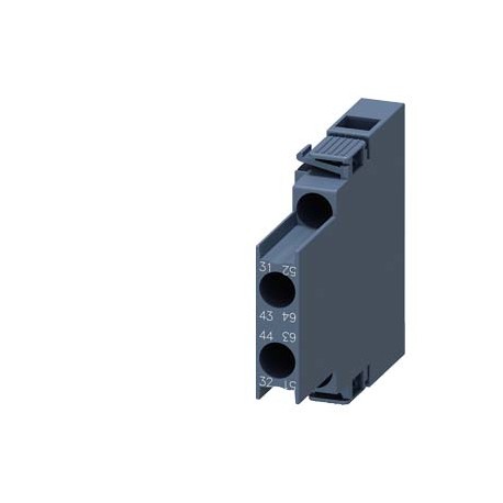 3RH2921-1DA11 SIEMENS Auxiliary switch lateral, 1 NO + 1 NC Current path 1 NC, 1 NO for 3RH and 3RT screw te..