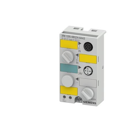 3RK1205-0BQ24-0AA3 SIEMENS ASIsafe compact module K45F LS Type 4 (light sensor) for testing semiconductor ou..