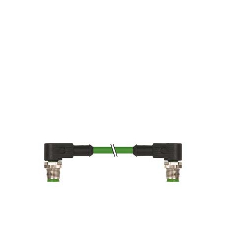3RK1902-2NC10 SIEMENS bus cable for PROFINET pre-assembled on two sides 4-core, shielded pre-assembled with ..