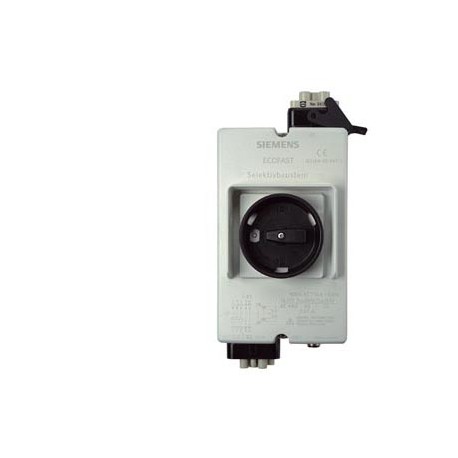 3RK1911-4AB25 SIEMENS ECOFAST SELECTION MODULE FOR SELECTIVE SWITCH OFF REPAIR SWITCH FUNCTION RATED CURREN..