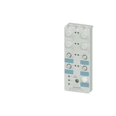 3RK2100-1CQ00-0AA3 SIEMENS AS-i compact module K60 digital A/B slave, 4 DQ, IP67 4 x output, 2 A 24 V DC max..