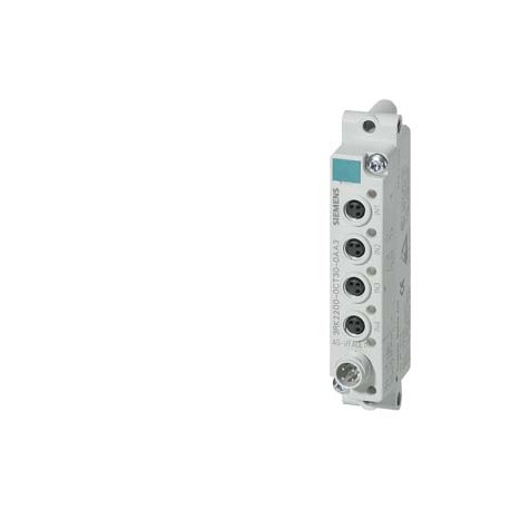 3RK2100-1CT30-0AA3 SIEMENS Module compact K20 AS-i TOR esclave A/B, 4DQ, IP67 4 x sorties, 1 A 24 V CC 1 A m..